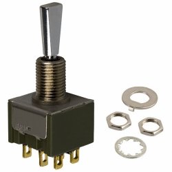 SWITCH TOGGLE SP3T 0.4VA 28V